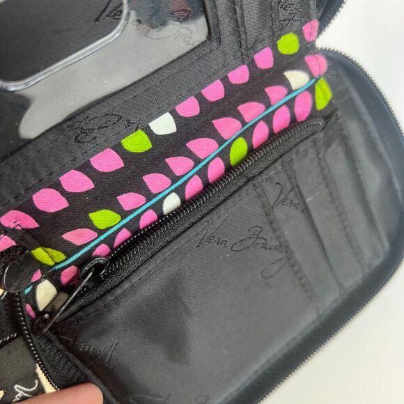Vera Bradley Wristlet Va Va Bloom Pattern Smartphone Wallet Colorful Floral - Picture 8 of 8